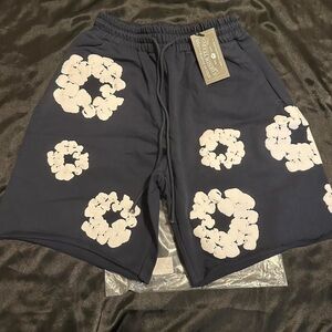 Men's Denim Tears Navy Blue Shorts
